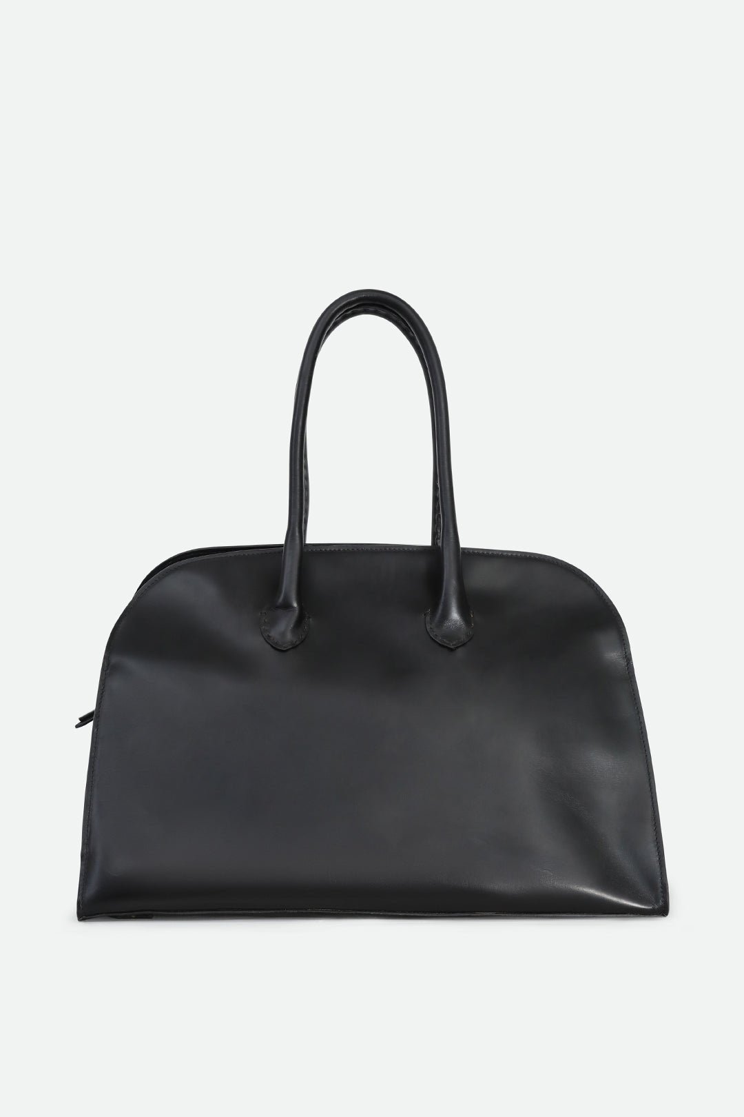 HANDBAG IN BLACK ITALIAN LEATHER