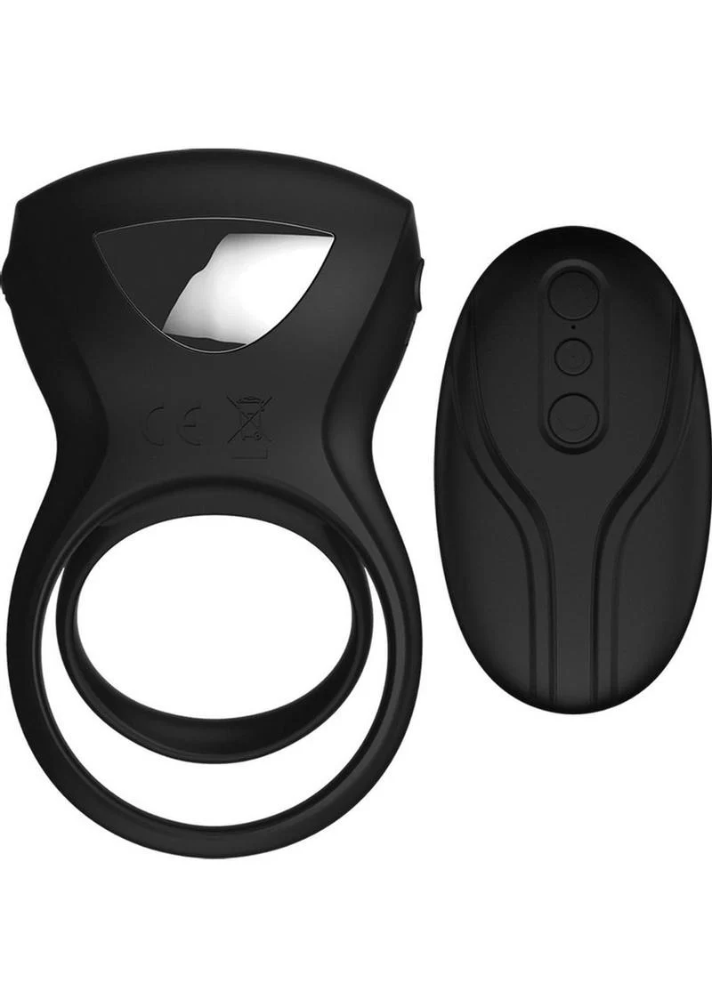 Silicone Electro Shock Cock Ring with Remote Control