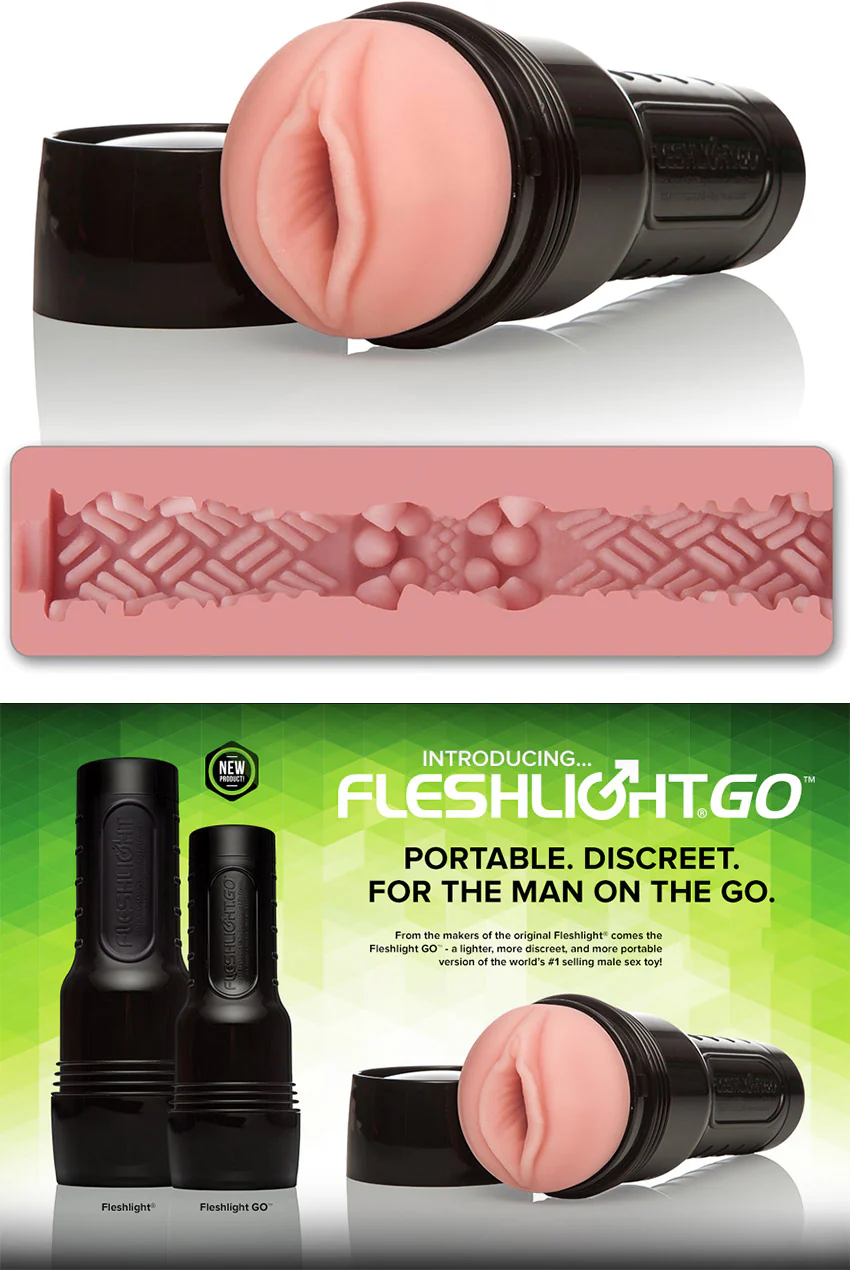 Fleshlight GO Surge Pink Lady SuperSkin Vagina Masturbator for Men - Ultimate Pleasure